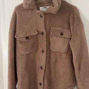 Ci Sono Tan Fleece Hoodie